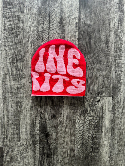 Red & Pink Lovers Beanie